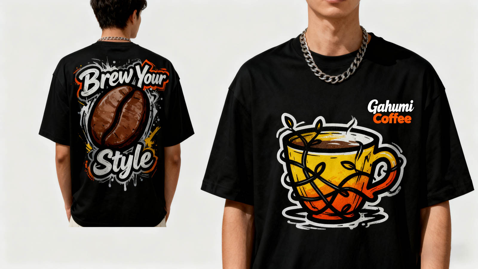 咖啡连锁 T 恤定制：如何体现品牌调性？